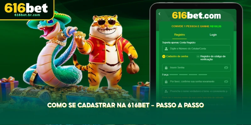 aprenda como fazer seu cadastro na 616bet e começar em poucos minutos