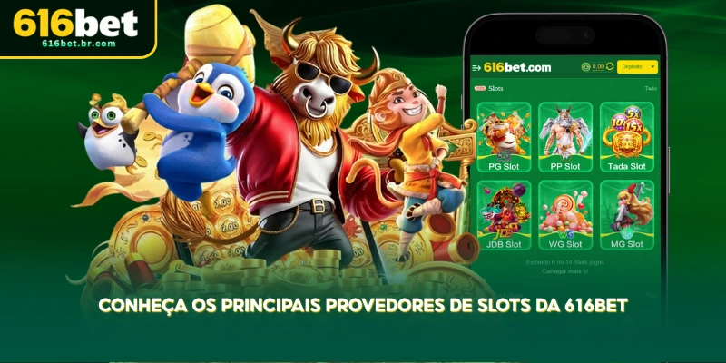 descubra os principais provedores de slots da 616bet e encontre seus jogos favoritos com facilidade