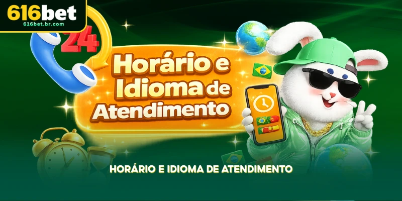 verifique o horário de atendimento e escolha o idioma ideal para receber ajuda